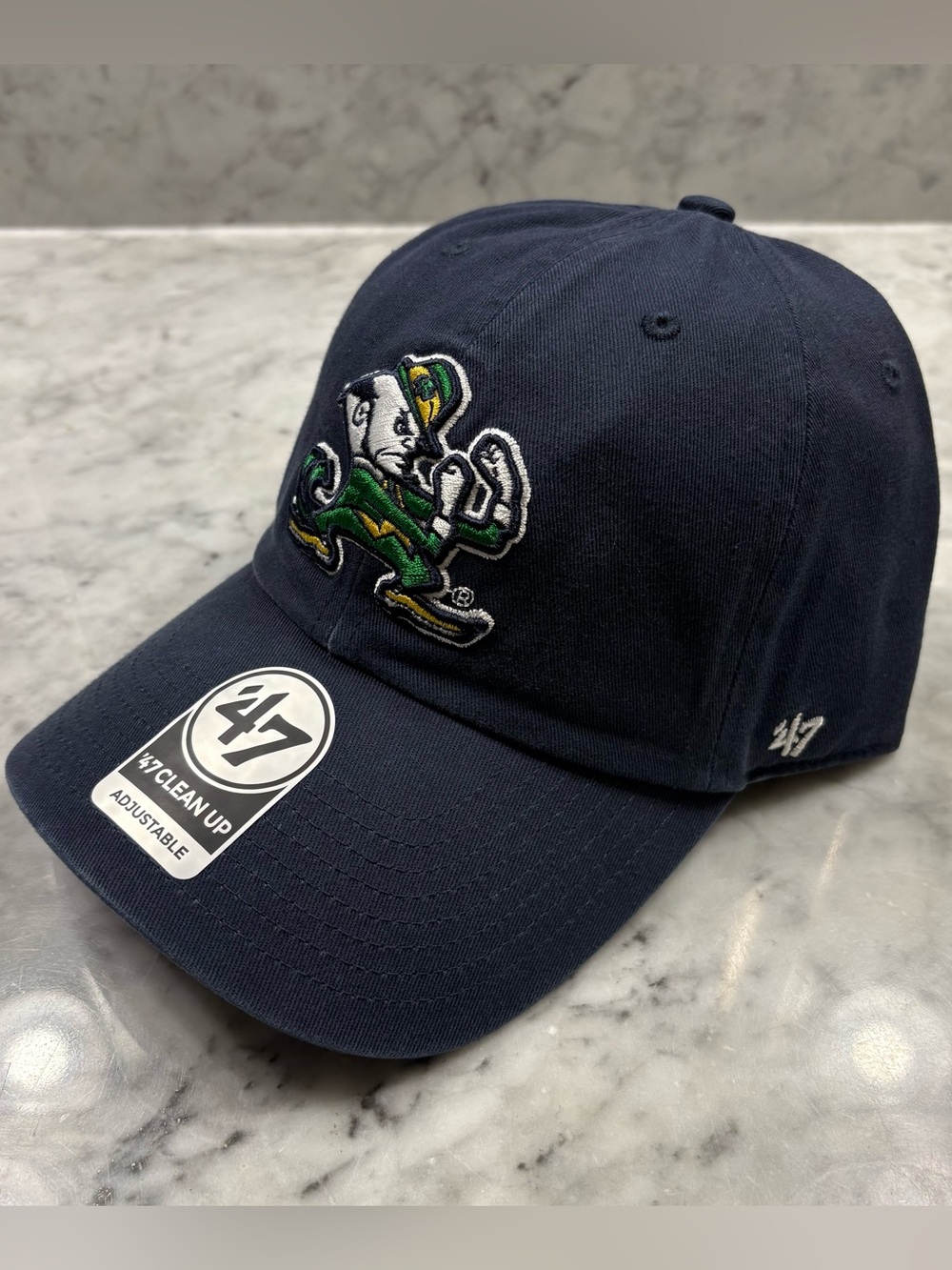 ‘47 Brand Notre Dame Fighting Irish Embroidered Leprechaun Adjustable Strap Hat